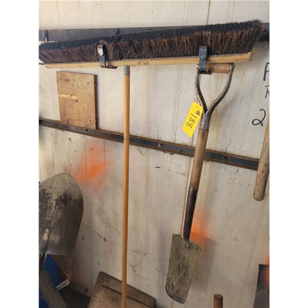 Push broom & sharp shooter