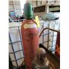 Image 3 : Oxygen tank & acetylene tank & cart (selling as is)