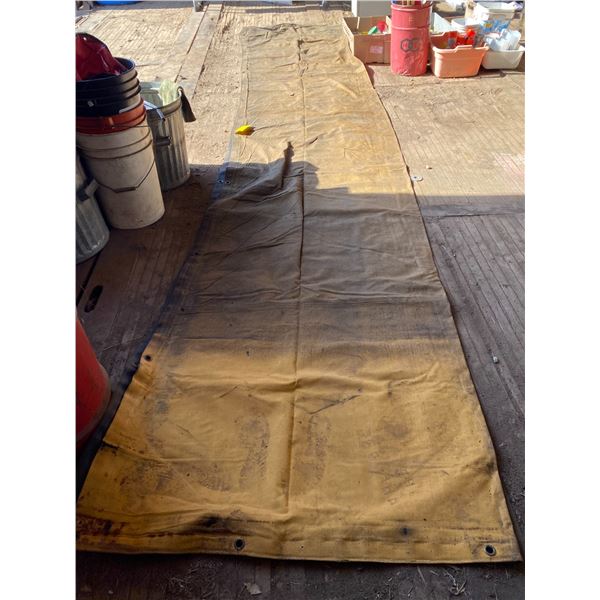 Canvas tarp (Appears fine)