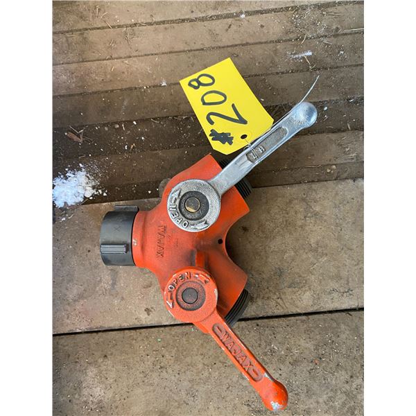 (Lots 203A to 215 are a Group Lot) Wajax double valve (red)