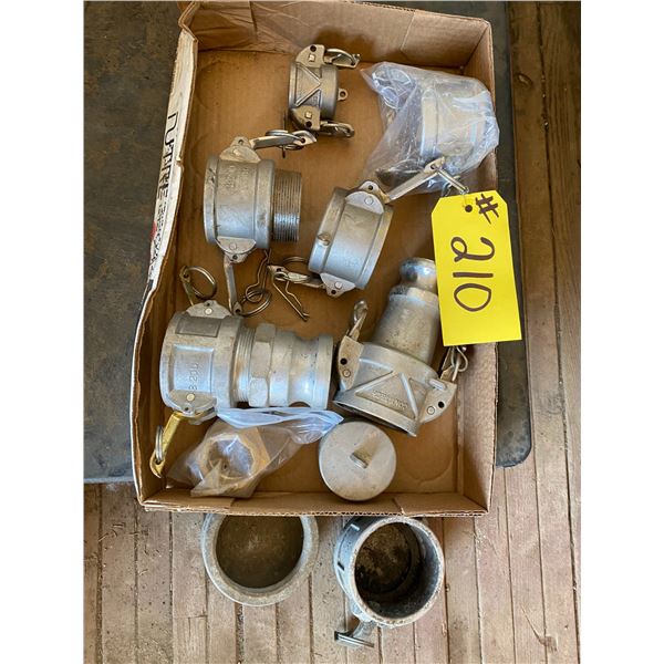 (Lots 203A to 215 are a Group Lot) Qty of hose couplers