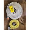 Image 1 : (Lots 203A to 215 are a Group Lot) New white fire hose, yellow hose & small water hose