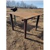 Image 2 : (Lots 227 to 228 are a Group Lot) 48" x 48" Steel table