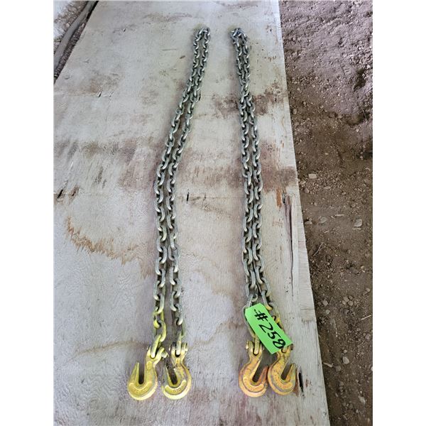 (Lots 258 to 261 are a Group Lot) (so much each x 2) 2- Approx. 20' qty chains