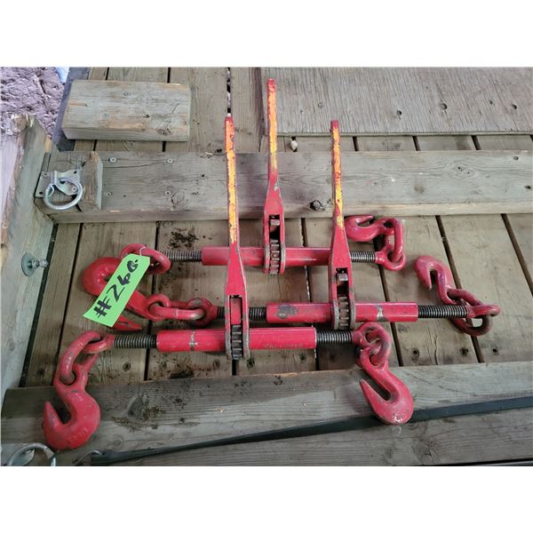 (Lots 258 to 261 are a Group Lot) (so much each x 3) 3- Chain boomers