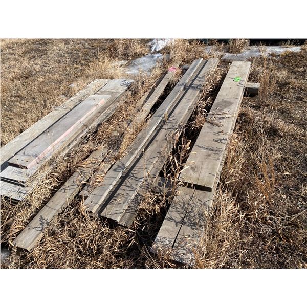 Planks, 2x4's misc. wood & blocks