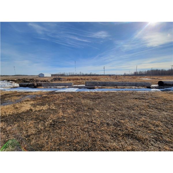 (Lots 273, 275 to 279 are a Group Lot)  2- Power poles & 4- shorter ones