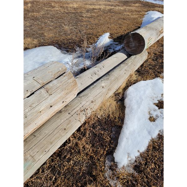 (Lots 273, 275 to 279 are a Group Lot) 1- Power pole & 4- shorter ones