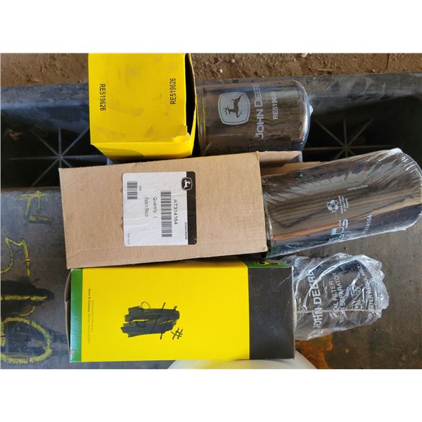 (Lots 239 to 243C are a Group Lot) New filters for JD skidsteer & new wiper blade