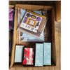Image 2 : 3- boxes of photo album & scrapbook supplies, ribbon, punches, tape runner, embellishment's etc.