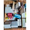 Image 4 : 3- boxes of photo album & scrapbook supplies, ribbon, punches, tape runner, embellishment's etc.