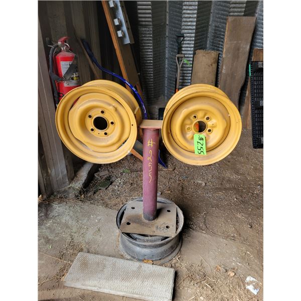 Hose reel stand