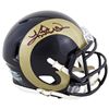 Image 2 : KURT WARNER SIGNED MINI HELMET IN DISPLAY CASE (BECKETT COA)