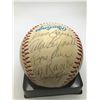 Image 2 : NEW YORK YANKEES HALL OF FAMER'S BASEBALL (DIMAGGIO, FORD, BERRA, MIZE...)JSA LOA