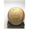 Image 3 : NEW YORK YANKEES HALL OF FAMER'S BASEBALL (DIMAGGIO, FORD, BERRA, MIZE...)JSA LOA