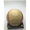 Image 4 : NEW YORK YANKEES HALL OF FAMER'S BASEBALL (DIMAGGIO, FORD, BERRA, MIZE...)JSA LOA