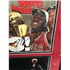Image 2 : MICHAEL JORDAN SIGNED AND CUSTOM FRAMED 24 X 24 DISPLAY WITH COA