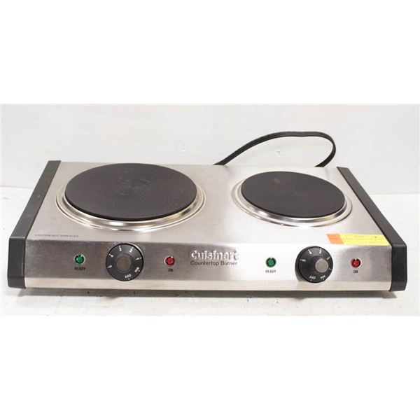 CUISINART DOUBLE COUNTER TOP BURNER