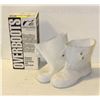 Image 1 : ON GUARD WHITE RUBBER OVERBOOTS SIZE LARGE