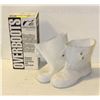 Image 1 : ON GUARD WHITE RUBBER OVERBOOTS SIZE LARGE