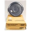 Image 1 : 6PK RUBBERMAID BRUTE 2609 10GAL CONTAINER LIDS;