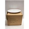 Image 1 : 13PC JOHNSON ROSE WHITE OVAL PLATTERS; WHITE#90030
