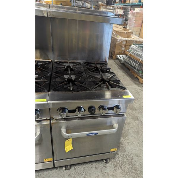 ATOSA COOKRITE GAS 4-BURNER RANGE W/ SINGLE OVEN