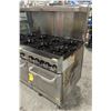 Image 2 : ATOSA COOKRITE GAS 4-BURNER RANGE W/ SINGLE OVEN