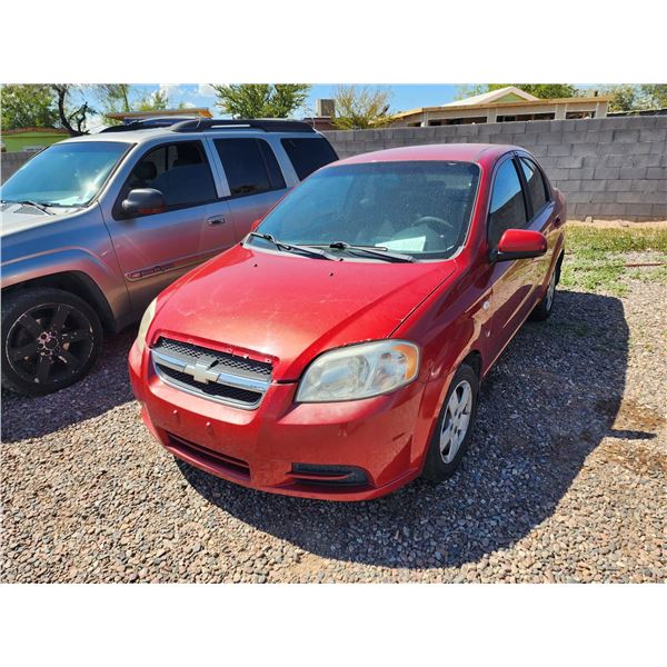 2008 CHEVROLET AVEO