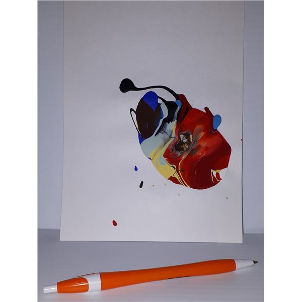 Decorate with these colours original painting by Artiste LangdonArt - décorez couleurs multicouleurs