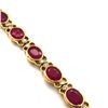 Image 3 : Bezel-Set GIA Burma Ruby and Diamond Line Bracelet