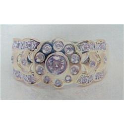 Diamond Lady's Ring, 14 K yellow gold- diamonds are full cut, approx. 0.50 carats, VS1-SI1 clarity, 