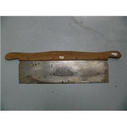 Extremely rare 29" whale blubber cutter (3)