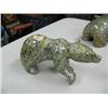 Image 1 : 9-1/2" walking bear by Michael Scott soapstone