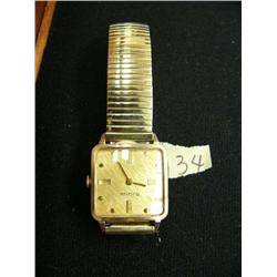 Men's Boliva 14 K gold watch (3)