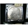 Image 2 : Lot of 5 silver dollars- two 1886 brilliant unc. made in Phil., 1887 brill. unc. from Phil., 1897 fr