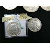 Image 1 : 1893 Columbian Expedition silver half dollar; 1943 Liberty Walking half dollar (3)