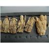 Image 3 : Lot of 8 carved Netsuke- bone or ivory (?)