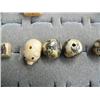 Image 4 : Lot of approx. 18 scrimshawed ivory or bone beads (?)