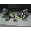 Image 1 : Lot of 2 soapstone walruses done by Paniptchuk