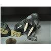 Image 3 : Lot of 2 soapstone walruses done by Paniptchuk