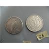 Image 4 : Lot of 2 US one dollar coins- 1921 E Pluribus Unum; 1922 Liberty