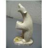 Image 3 : Carved ivory polar bear done by Roger Silook- 4-1/2" tall