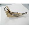 Image 3 : 11" caribou jaw and baleen sled with seal skin bag ca. 1960 (3)