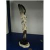 Image 1 : 11" fossilized ivory group of 3 eagles (3)