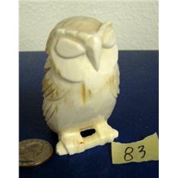 2-1/2" ivory eagle carved from whale's tooth (3)