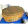Image 3 : Very interesting lot of: 6 baskets, whale vertebrae, ivory chunk necklace, 11-1/2" cast totem, 5-1/2