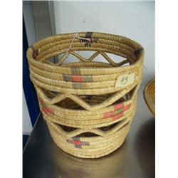 6" Hooper Bay grass basket (3)