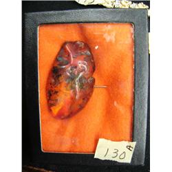 CHOICE on 2 large amber pins (3)