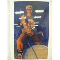 CHOICE on 5 signed and numbered Fred Machetanz prints: "The Chief Dances", 401 of 950, 33" x 19-1/2"